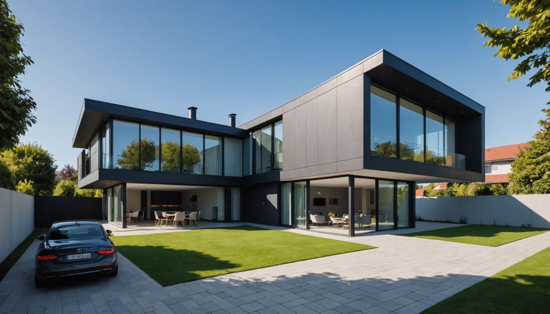 Inspiration architecturale pente de toit 30 degrés photos — free download