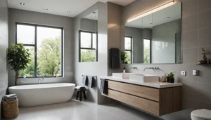 carrelage dans une salle de bain
