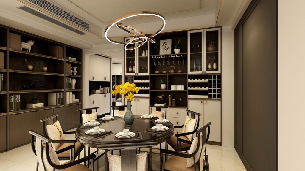 buffet vaisselier bois massif
