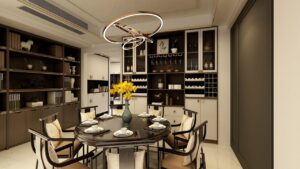 buffet vaisselier bois massif
