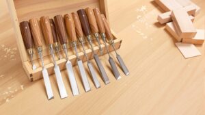Coffret de ciseaux à bois professionnel : Pourquoi choisir un coffret de ciseaux à bois japonais ?