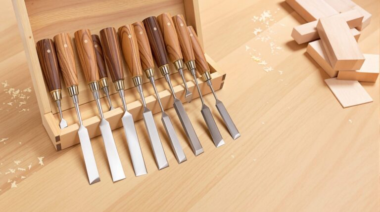 Coffret de ciseaux à bois professionnel : Pourquoi choisir un coffret de ciseaux à bois japonais ?
