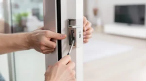 serrure porte coulissante