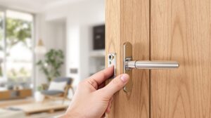 serrure à encastrer