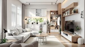 meublé un petit appartement