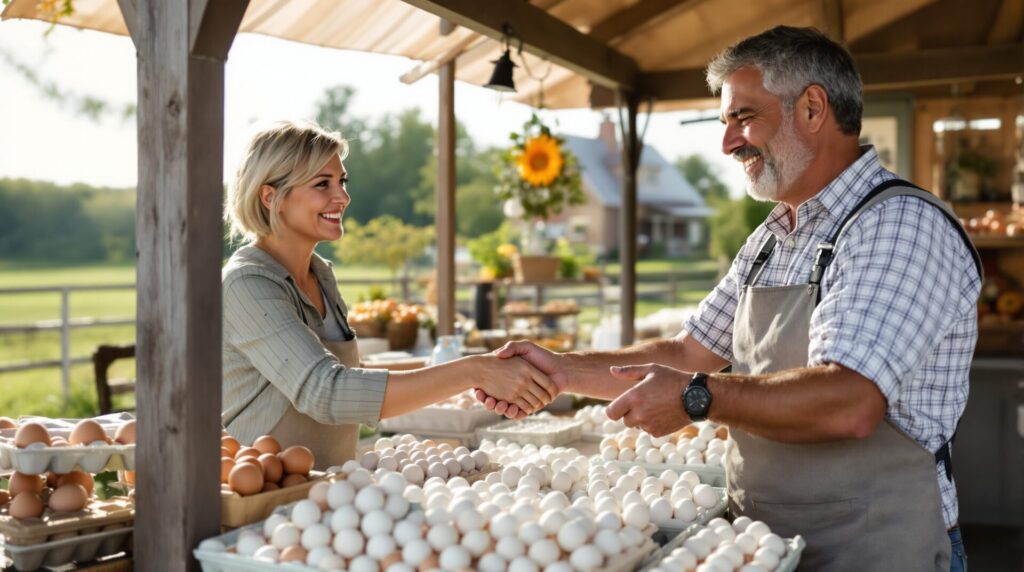 vente œuf particulier