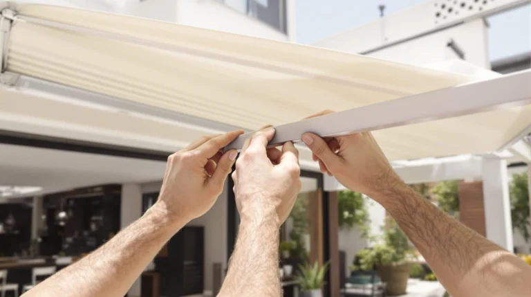 comment poser un store banne