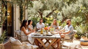 deco terrasse provencale