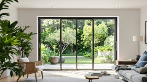 baie coulissante vitrée