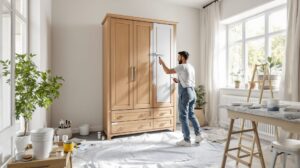 relooking armoire bois