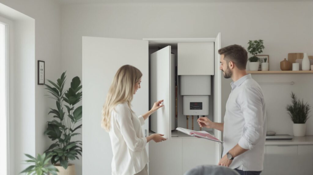 comment cacher un chauffe eau