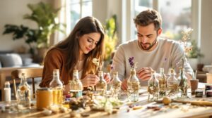décorer des bouteilles en verre