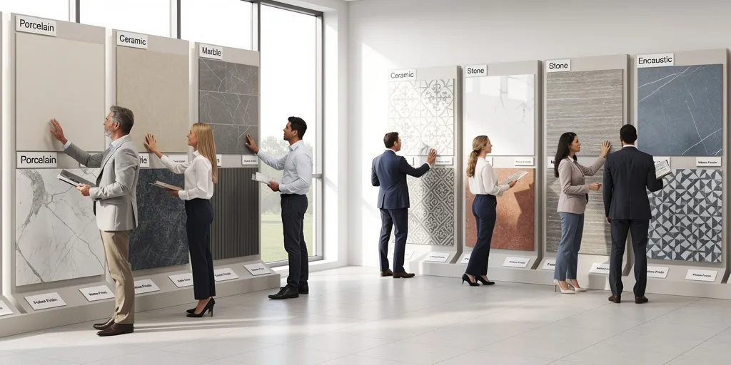 different type de tuiles