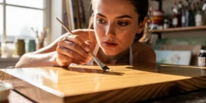 comment peindre sur bois