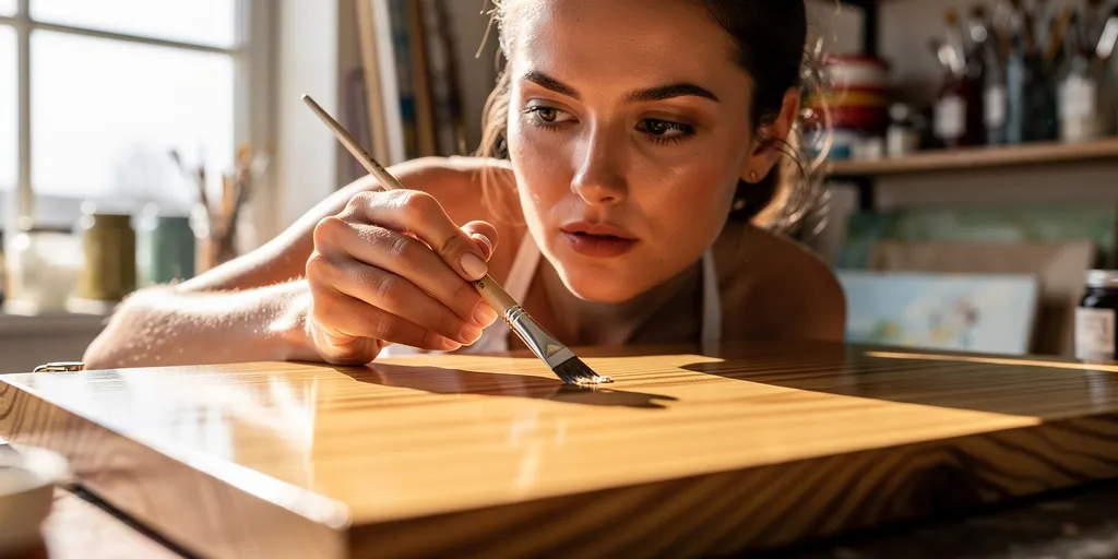 comment peindre sur bois