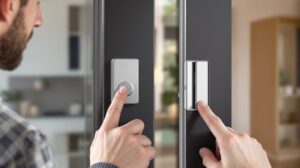 serrure baie vitrée coulissante