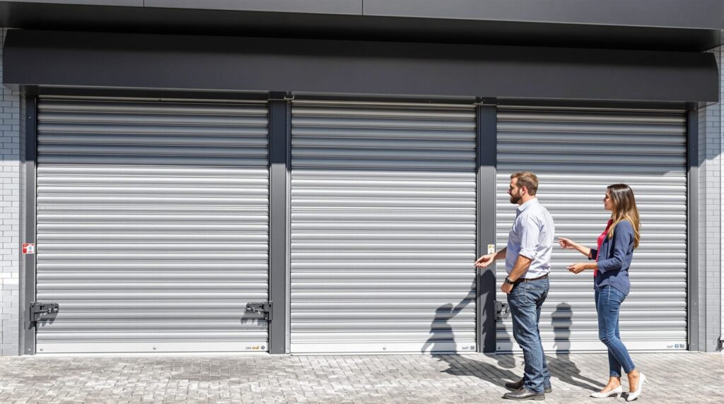 sécurité renforcée avec les rideaux métalliques