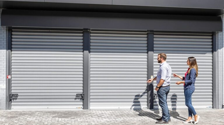 sécurité renforcée avec les rideaux métalliques