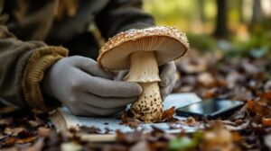 champignon comestible image