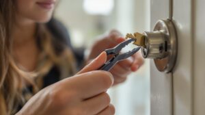 clé cassée dans la serrure