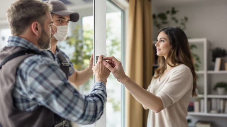 serrure porte coulissante