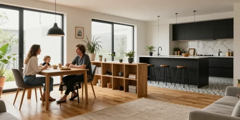 amenagement salon salle a manger cuisine