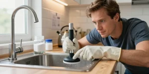 comment faire pour déboucher un évier