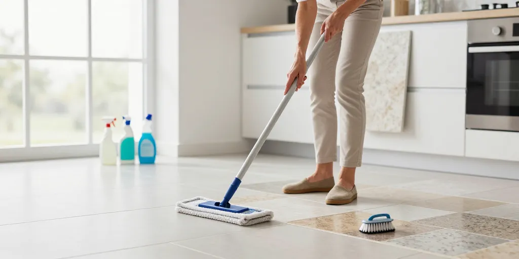 comment laver du carrelage