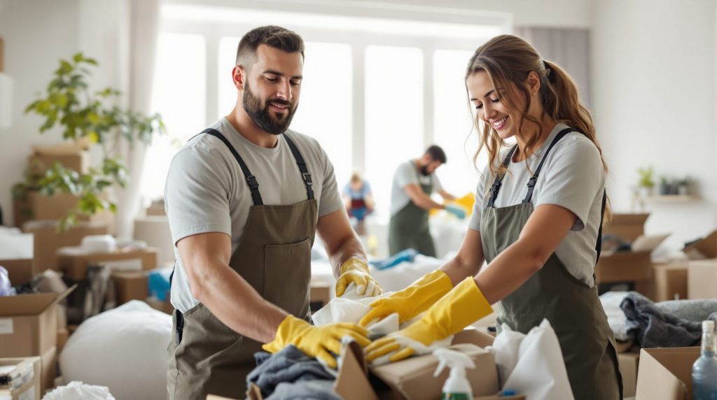 debarras et nettoyage