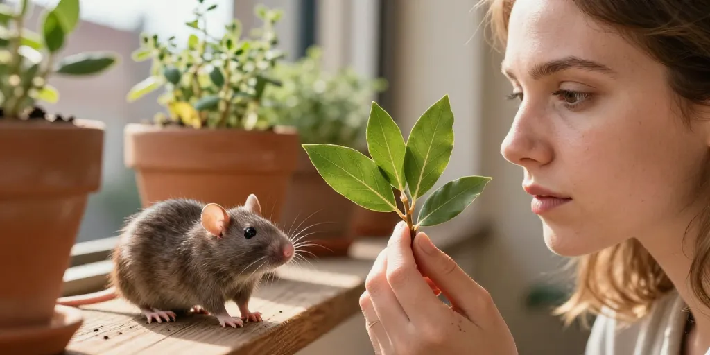 laurier sauce contre les rats