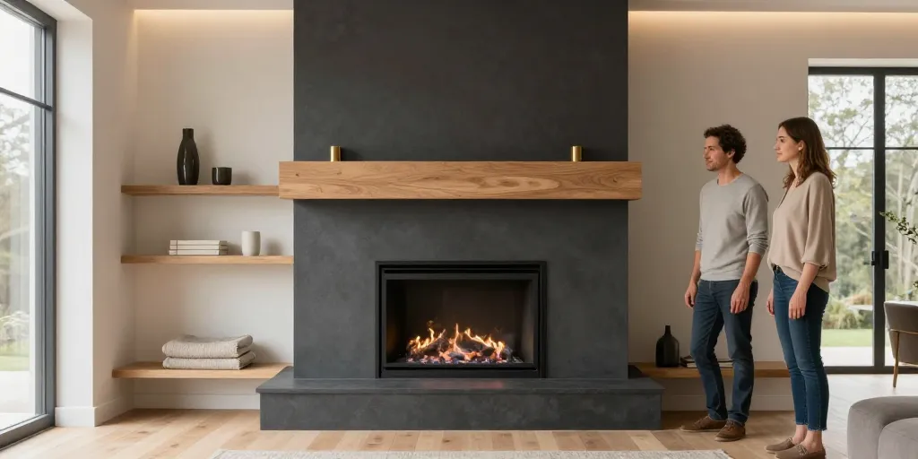 moderniser une cheminee