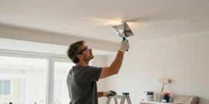 réparer un plafond