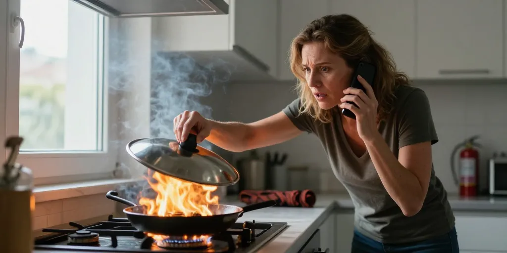 un four peut il prendre feu