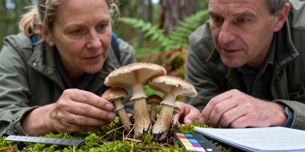 champignon comestible image