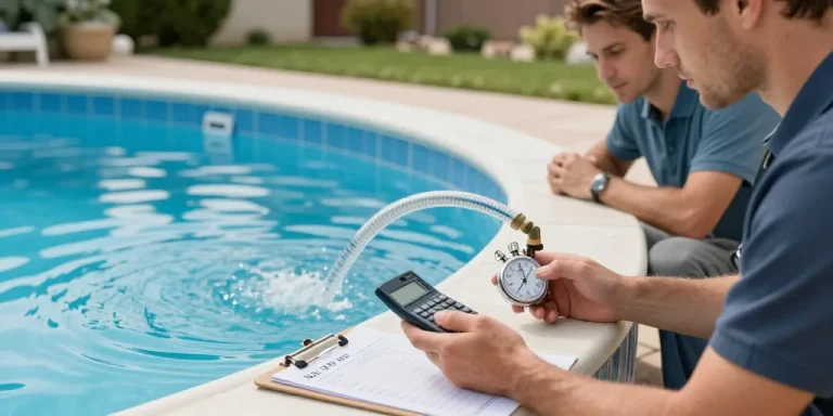 combien de temps pour vider une piscine de 30m3