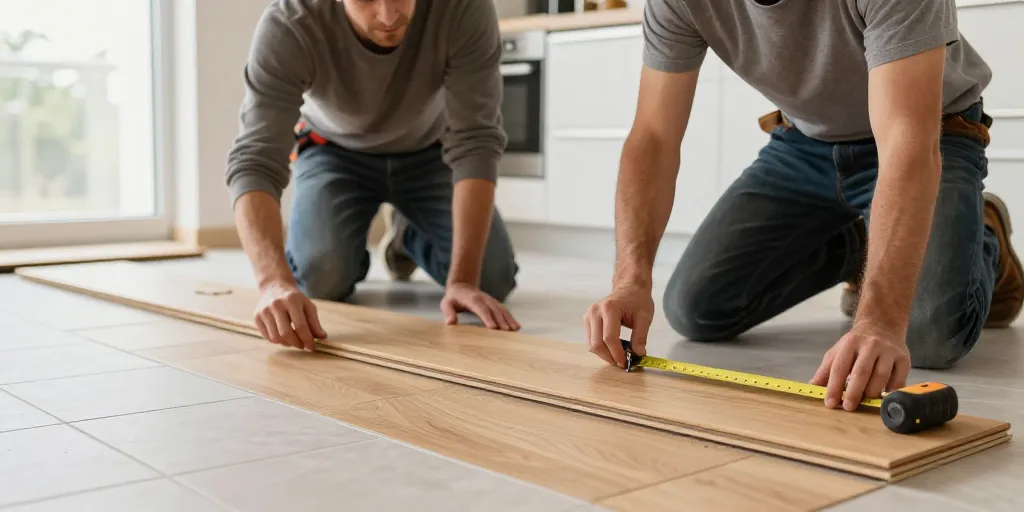 comment poser un parquet sur du carrelage