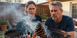 pomme de pin barbecue toxique