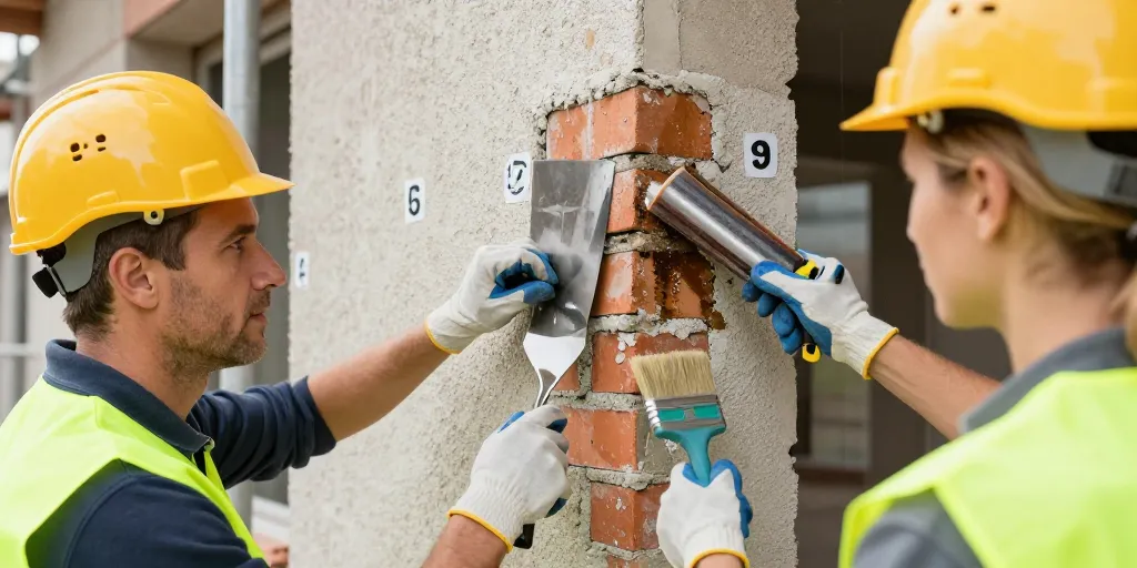 reparation mur exterieur