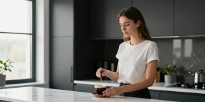 petite cuisine noire