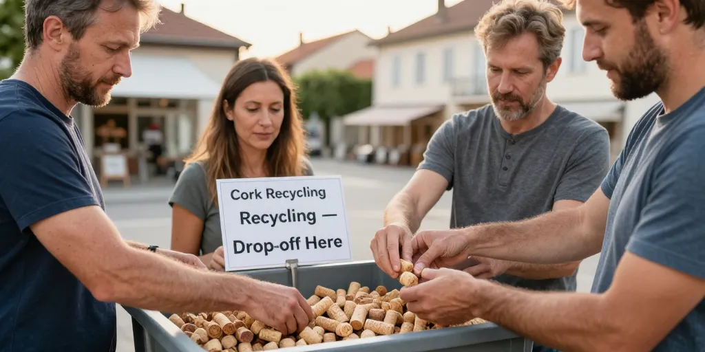recyclage bouchon en liège