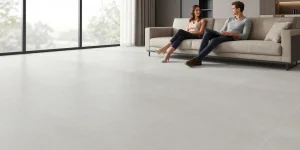 revetement sol salon moderne