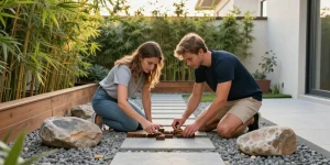 Comment aménager un jardin zen et moderne sans se ruiner ?