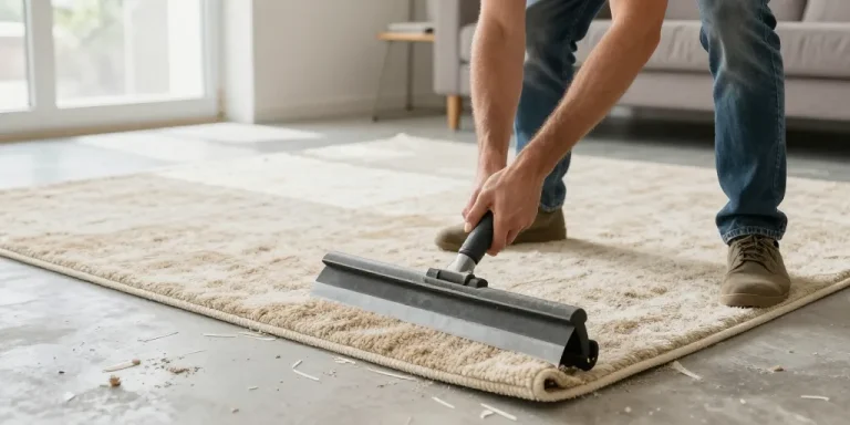 comment décoller moquette