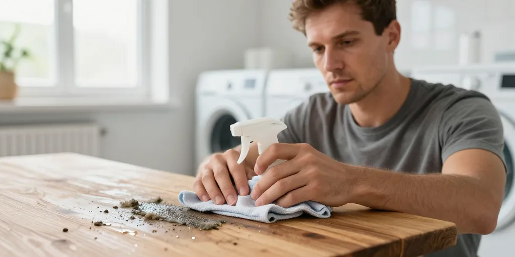 enlever le moisi sur du bois