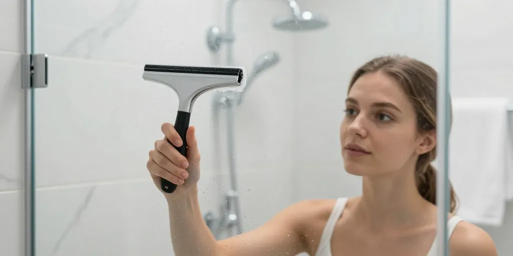 entretien paroi de douche