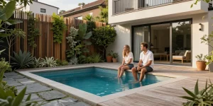 petit jardin petite piscine