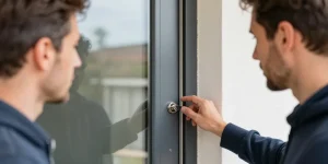 porte exterieur vitre