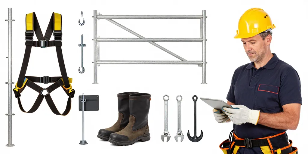 Quels accessoires indispensables ajouter à son panier lors de l'achat d'un échafaudage en ligne ?