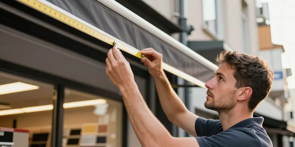 store banne personnalisé
