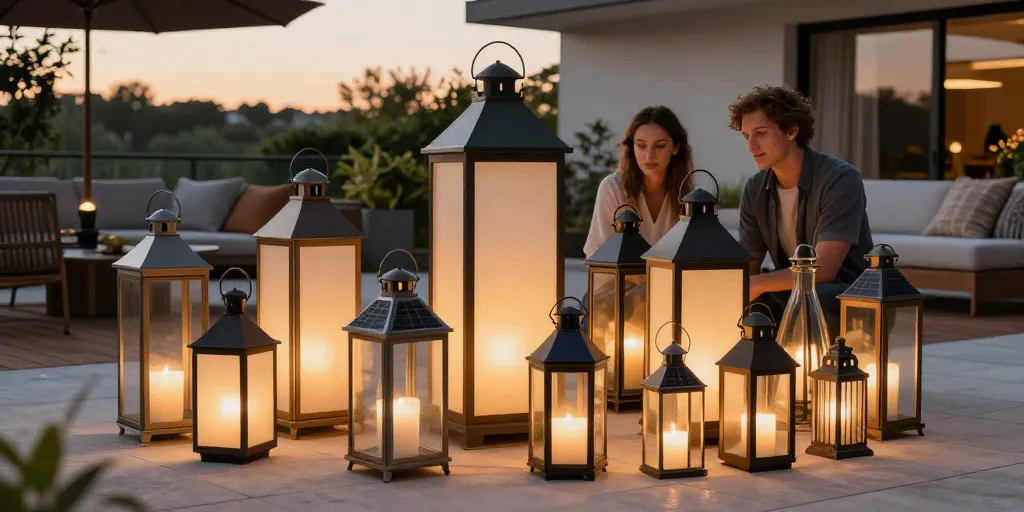 Comment choisir ses lanternes décoratives pour la terrasse en 2026 ?